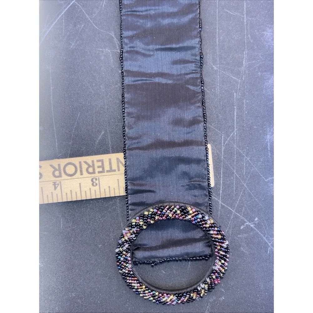 Vintage Beaded Belt 80s